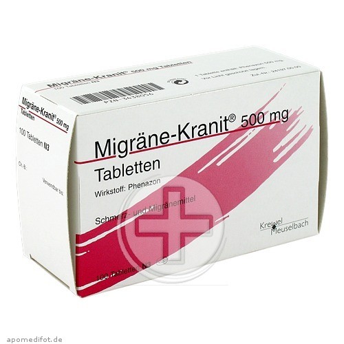 MIGRÄNE KRANIT 500 mg Tabletten